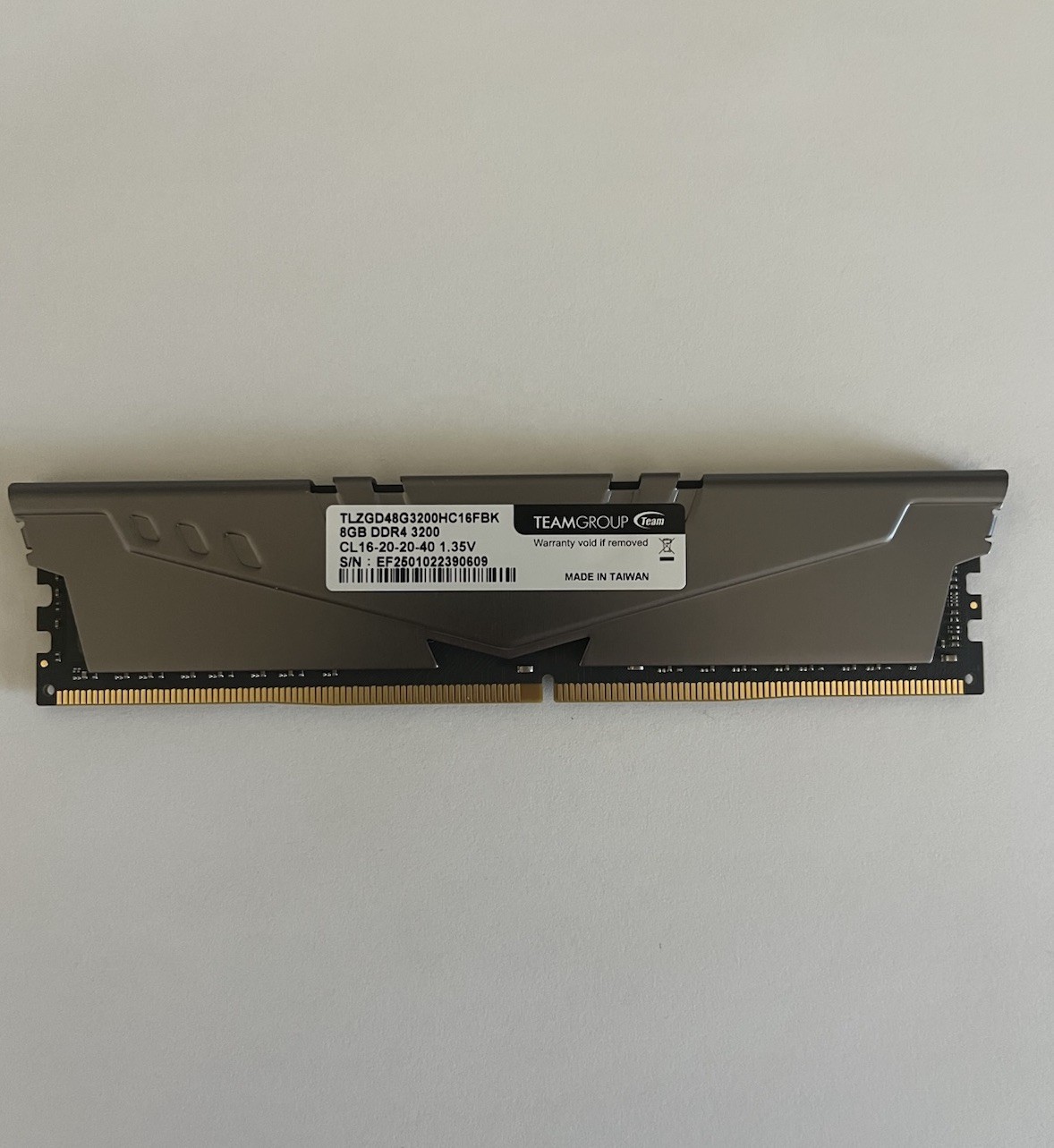 TEAMGROUP T-Force Vulcan Z 32GB (4x8GB) DDR4-3200 DIMM 288-Pin RAM