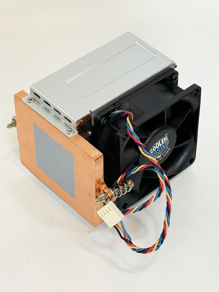 Socket C32 Cooling Fan Copper Base with Pipes (Brand New)