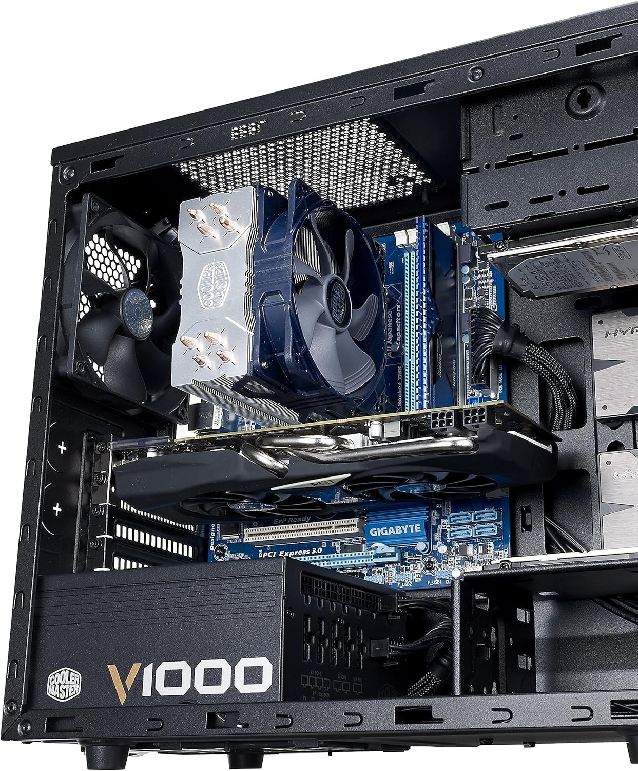 Cooler Master N200 Micro-ATX Mini Tower with Front Mesh Ventilation, USB 3.0