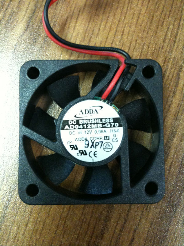 ADDA AD0412MB-G70 1.5″ x 7/16″ Fan 0.08A 12V DC 2pin