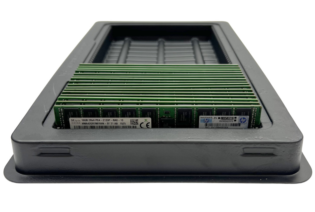 LOT OF 16 Hynix 256GB 16x16GB 2Rx4 PC4-2133P HMA42GR7MFR4N-TF ECC RAM 752369-081
