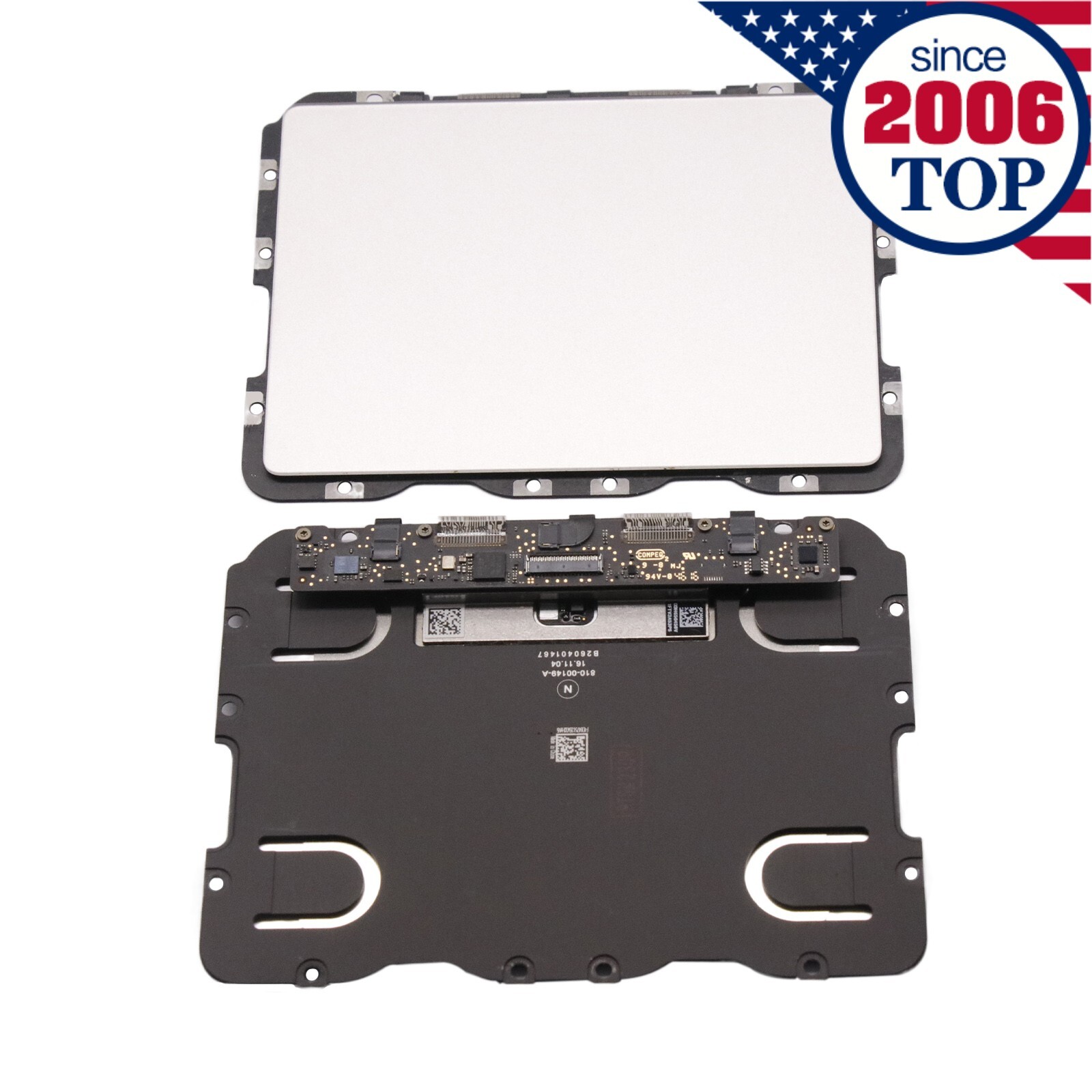 Silver Trackpad Touchpad w/Cable for Macbook Pro Retina 13” A1502 Early 2015 US