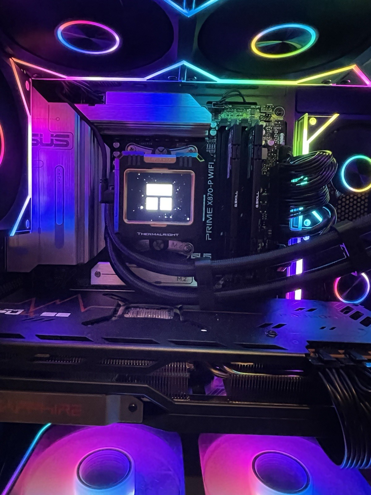 AMD Ryzen 7 9800X3D Zen 5 CPU with Asus Prime X870-P WiFi Motherboard Combo
