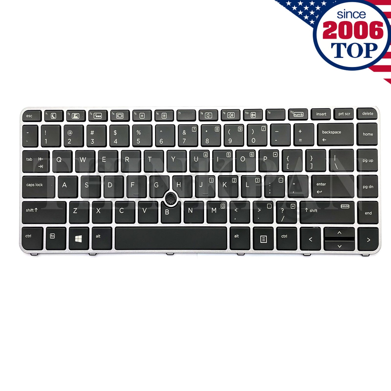 New US Backlit Keyboard w/ Pointer for HP EliteBook 740 745 G3 G4 840 848 G3 G4