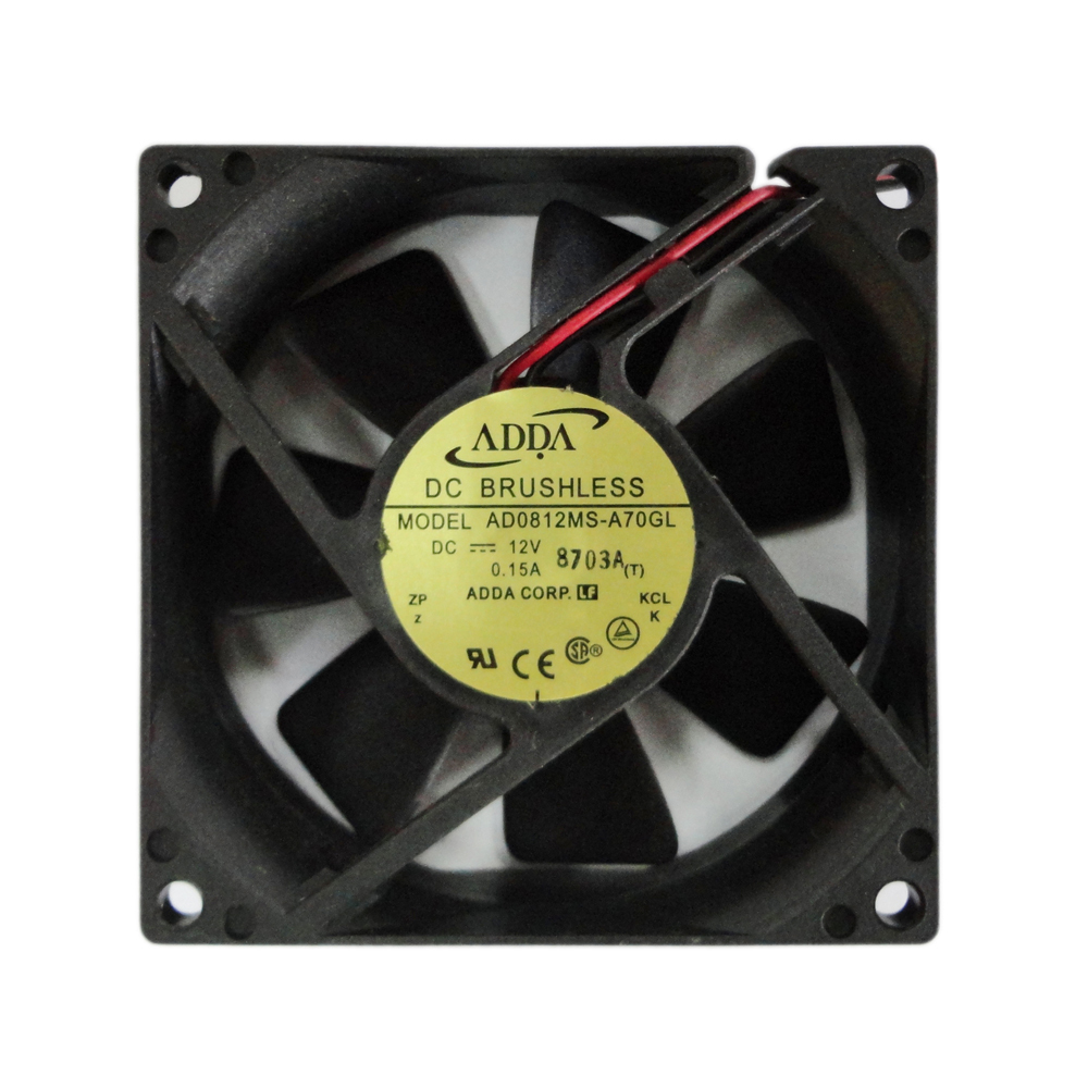 ADDA AD0812MS-A70GL fan 80*80*25mm 2pin 12V 0.15A