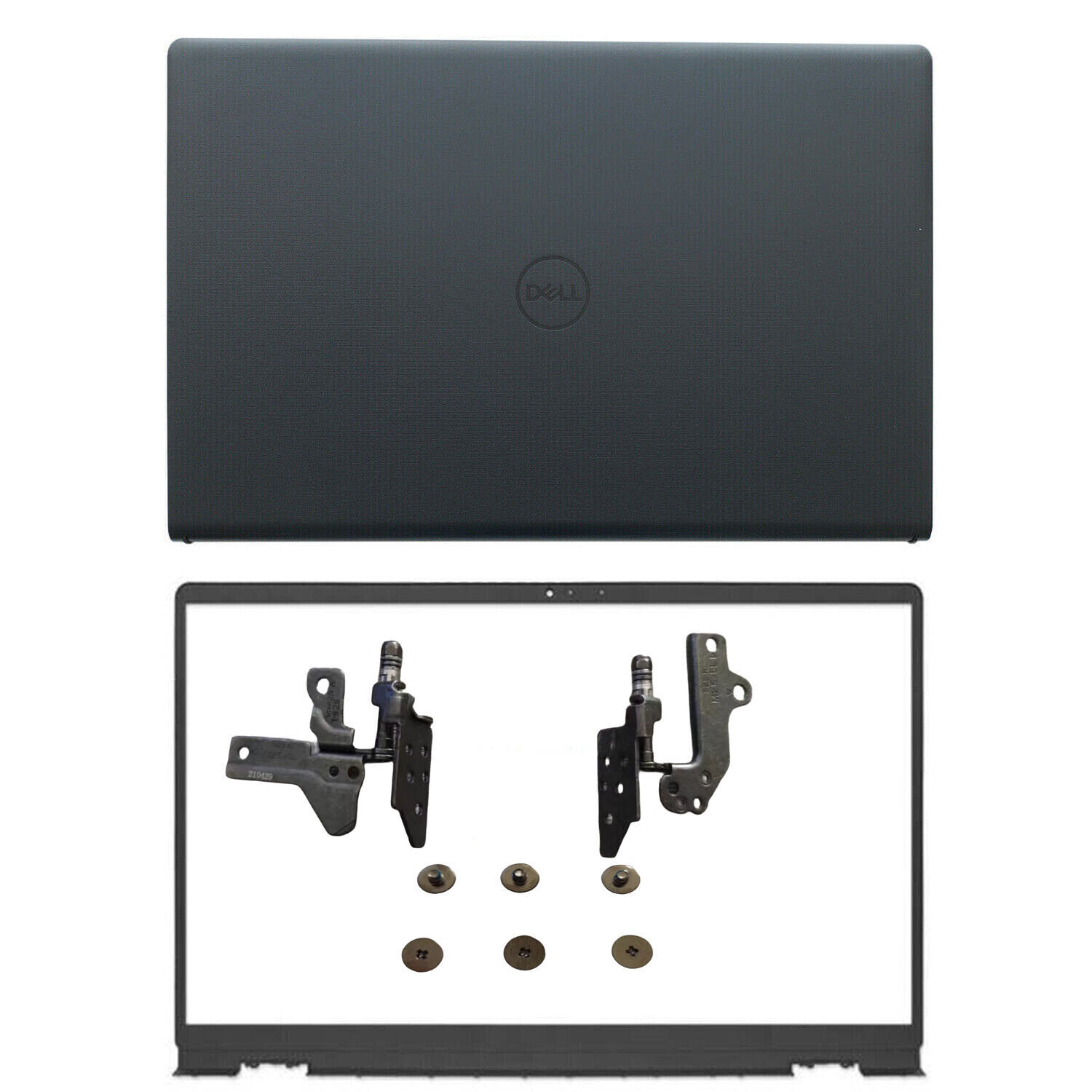 For Dell Inspiron 15 3510 3511 3515 3520 3525 Back Cover + Bezel + Hinges Screws