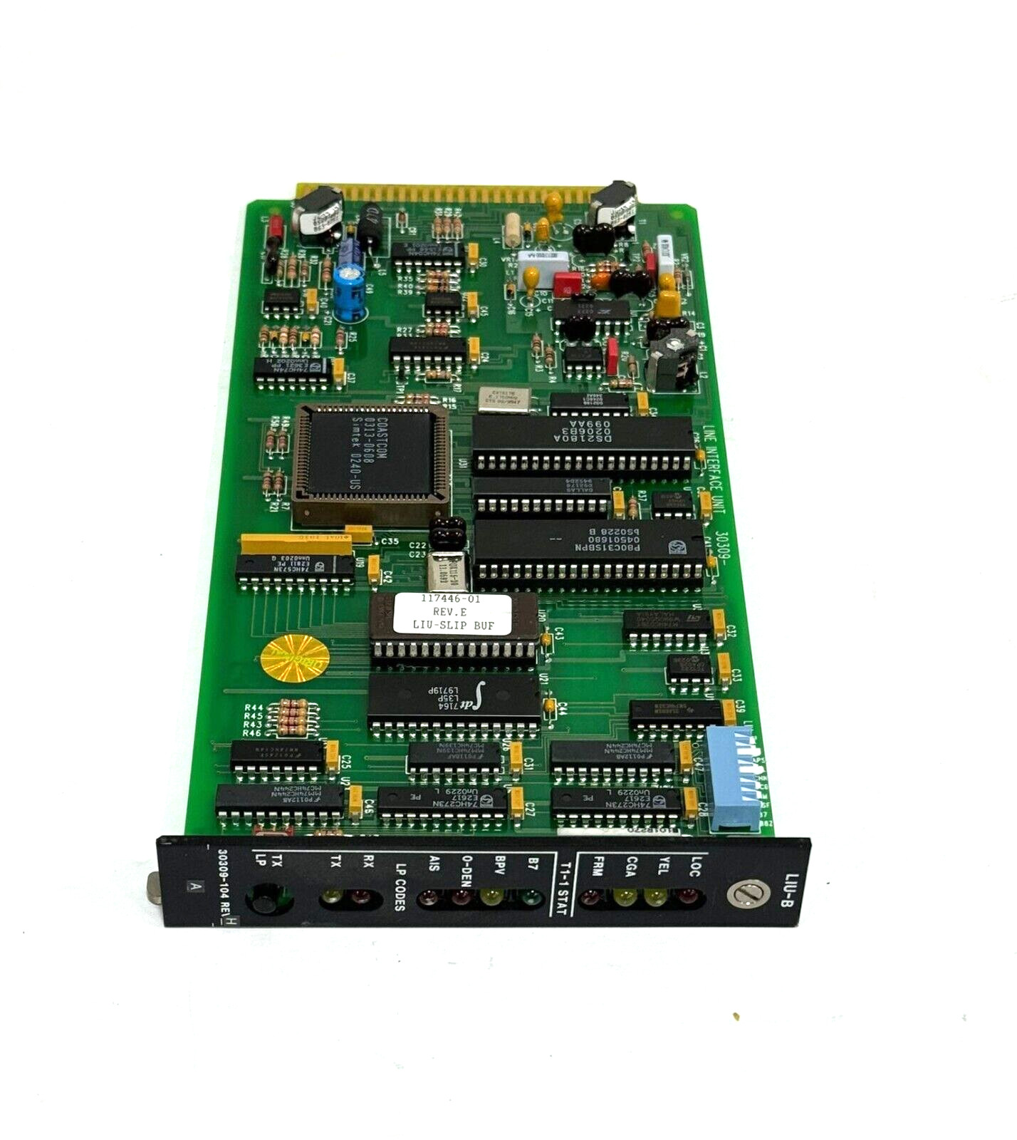 COASTCOM 30309-104 REV H LINE INTERFACE UNIT (LIU) B