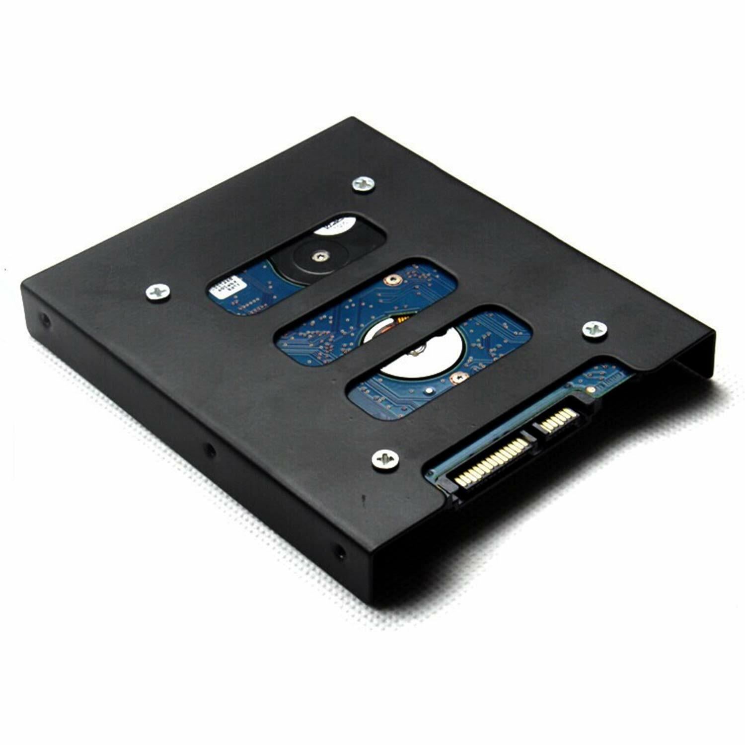 Lot of 4 2.5″ SSD HDD To 3.5″ Metal Bracket Mounting Kit Hard Drive Bay Adapter