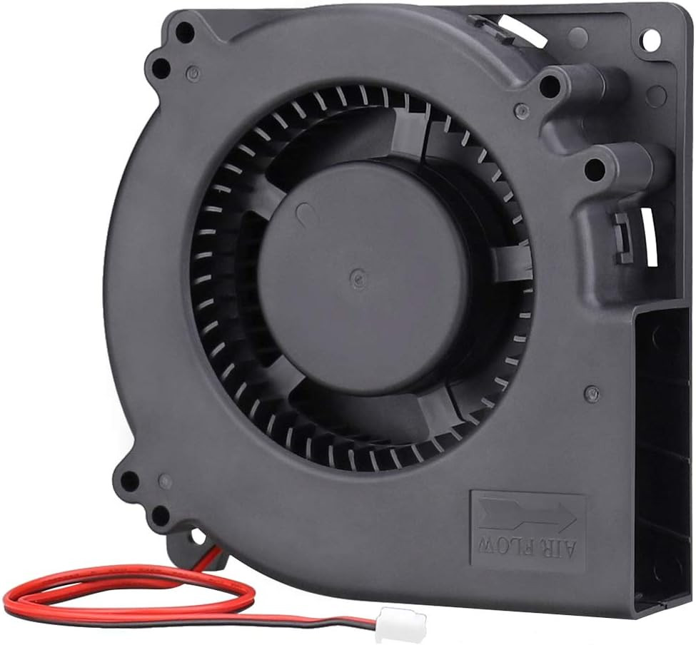 120mm x 32mm 12V High Airflow DC Brushless Blower Fan for Electronics