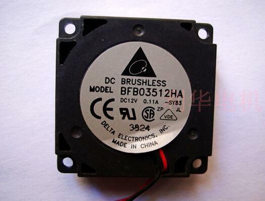 delta 35*35*10mm BFB03512HA DC 12V 0.11A 2-line 3D printer blower cooling fan