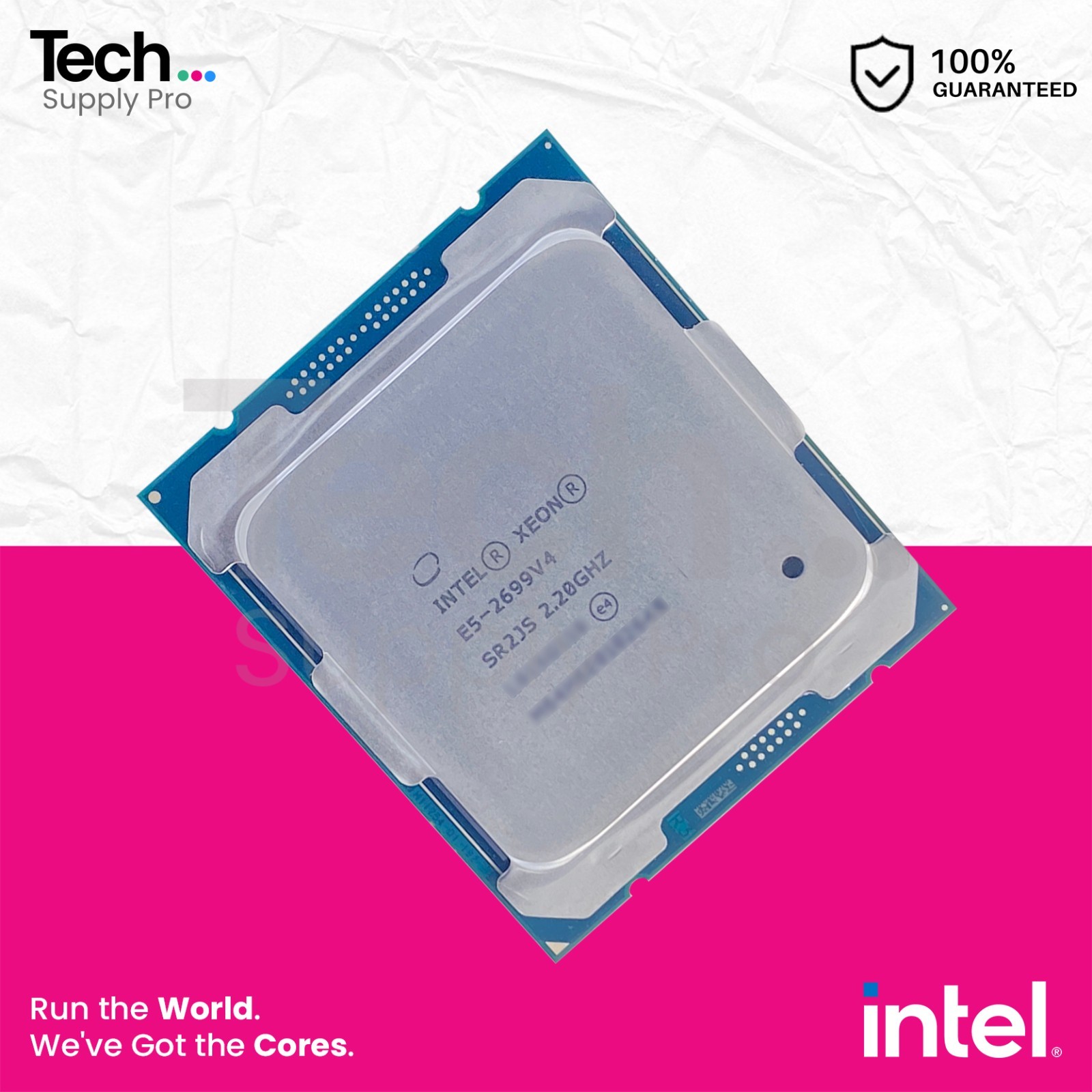 SR2JS Intel Xeon E5-2699V4 22-Core 2.2GHz 55MB L3 Cache 145W FCLGA2011 Processor