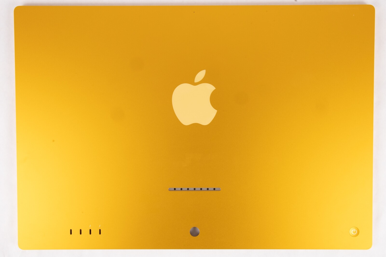 Yellow iMac 24″ A2438 2021 Case Back Rear Housing Power Button Speakers 4 Ports