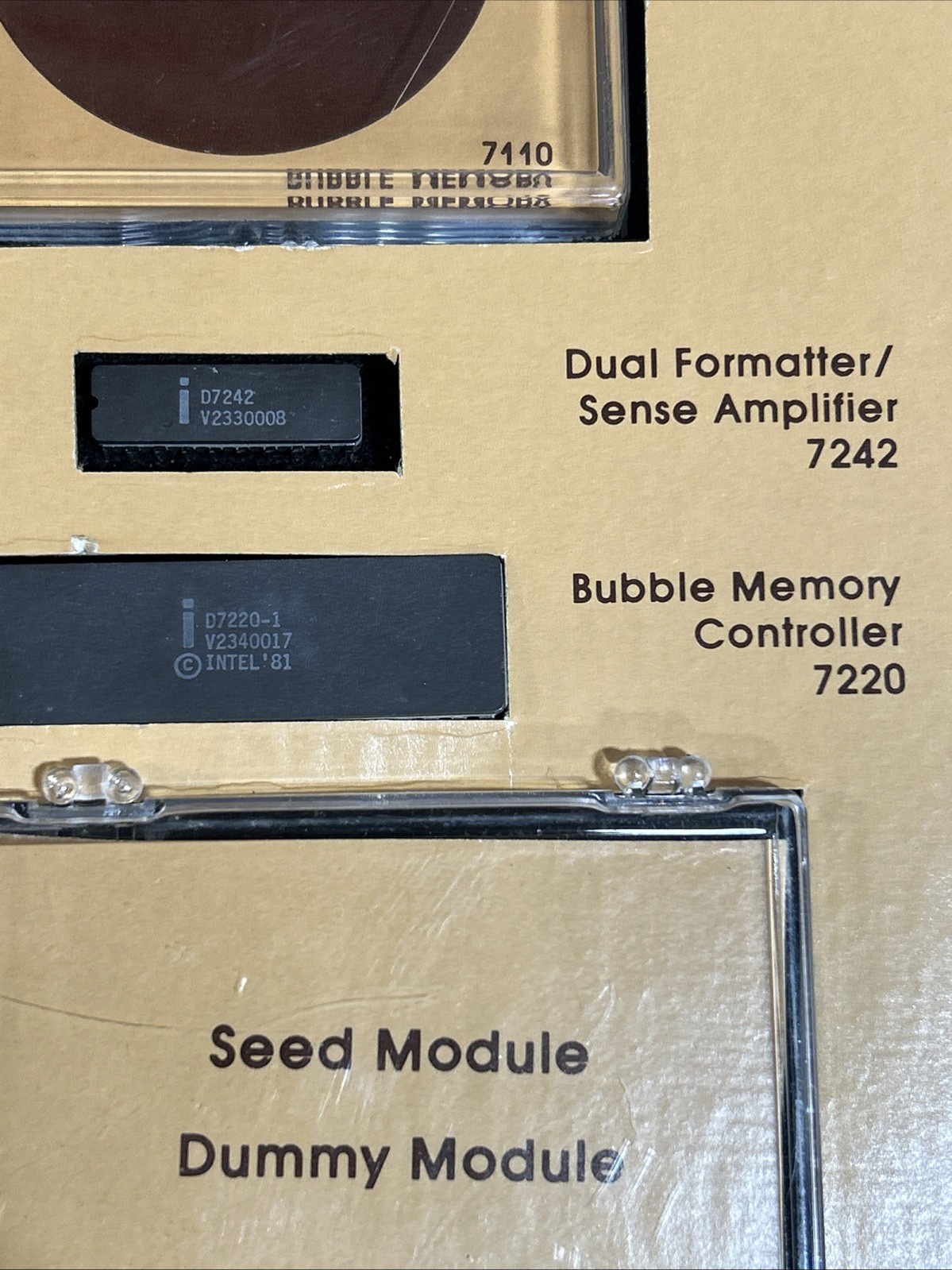 Rare NIB Intel Magnetics BPK-72 Bubble Memory Prototype Kit 7110,Complete W/Docs