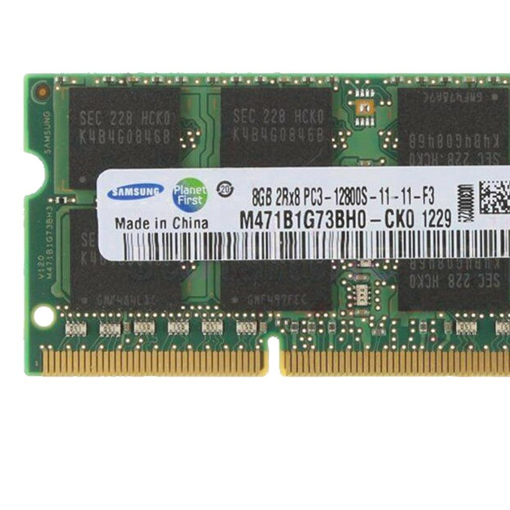 Samsung 16GB 2x8GB 4GB DDR3 1600MHz PC3-12800S SODIMM 204Pin Notebook Memory LOT