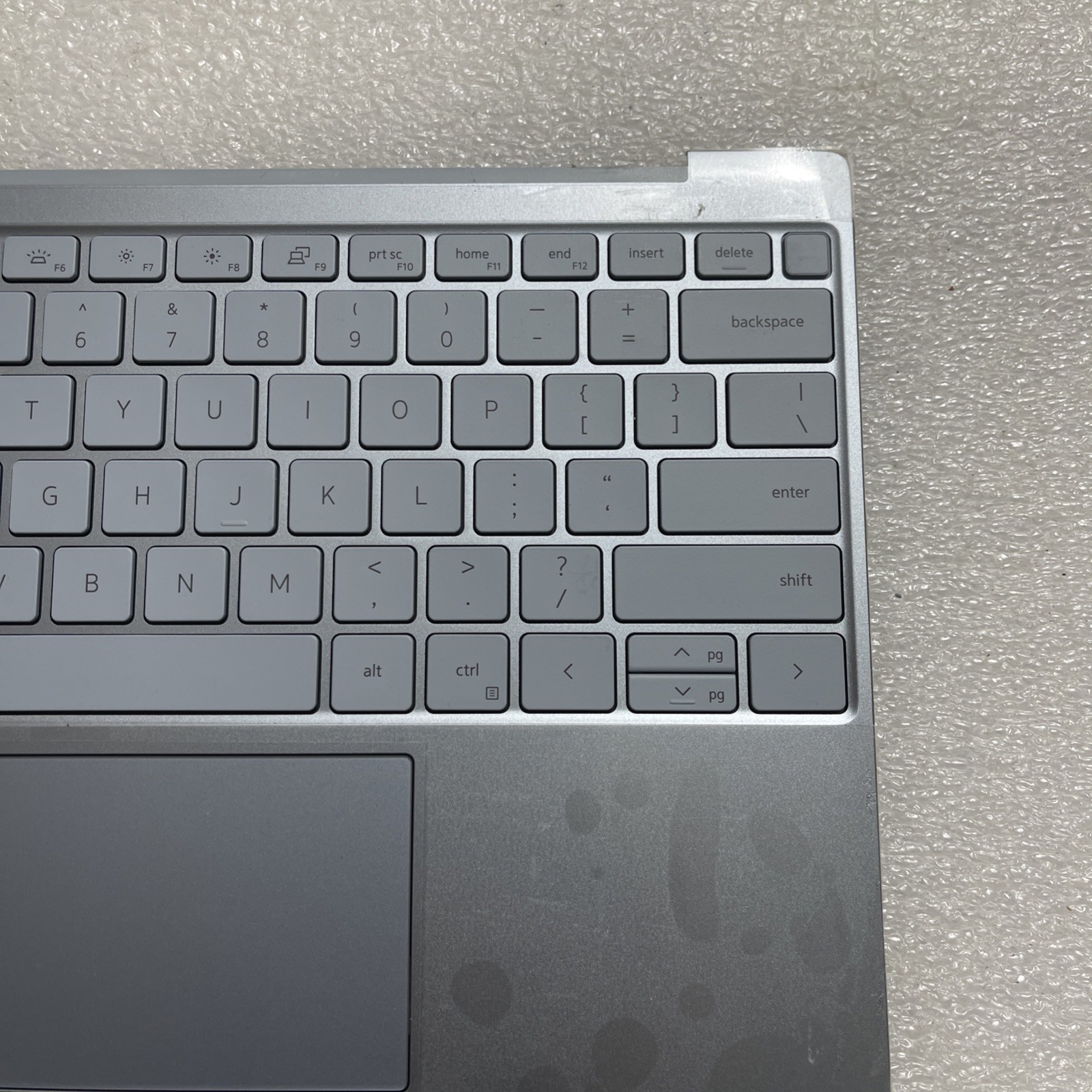 Genuine Dell XPS 9315 Laptop Palmrest Touchpad Keyboard Sky Blue TKH4F OS P5