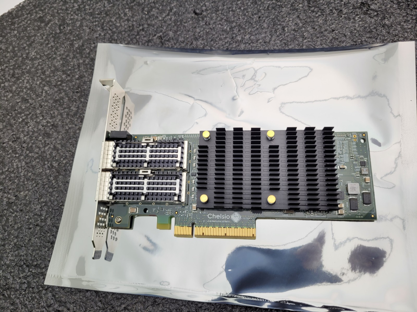 Chelsio MSIP-REM-CC2-T580 2-port QSFP PCI Network Interface Card 110-1164-50