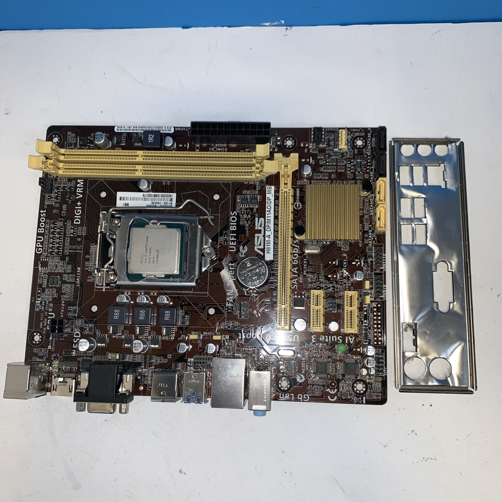 Asus H81M-A_DP/M11AD/DP_MB Micro ATX Motherboard LGA1150 + CPU