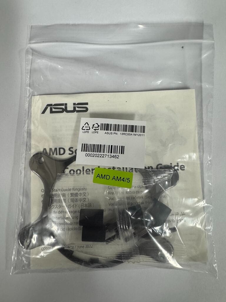 Asus 13RC00A1M12011 AMD Socket AM5 AIO Cooler Installation Kit AMD AM4/5