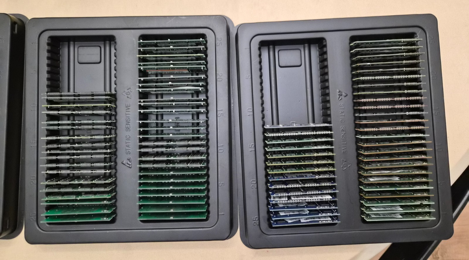 134 Misc SoDimm memory modules SDR, DDR, DDR2, DDR3 Details Listed