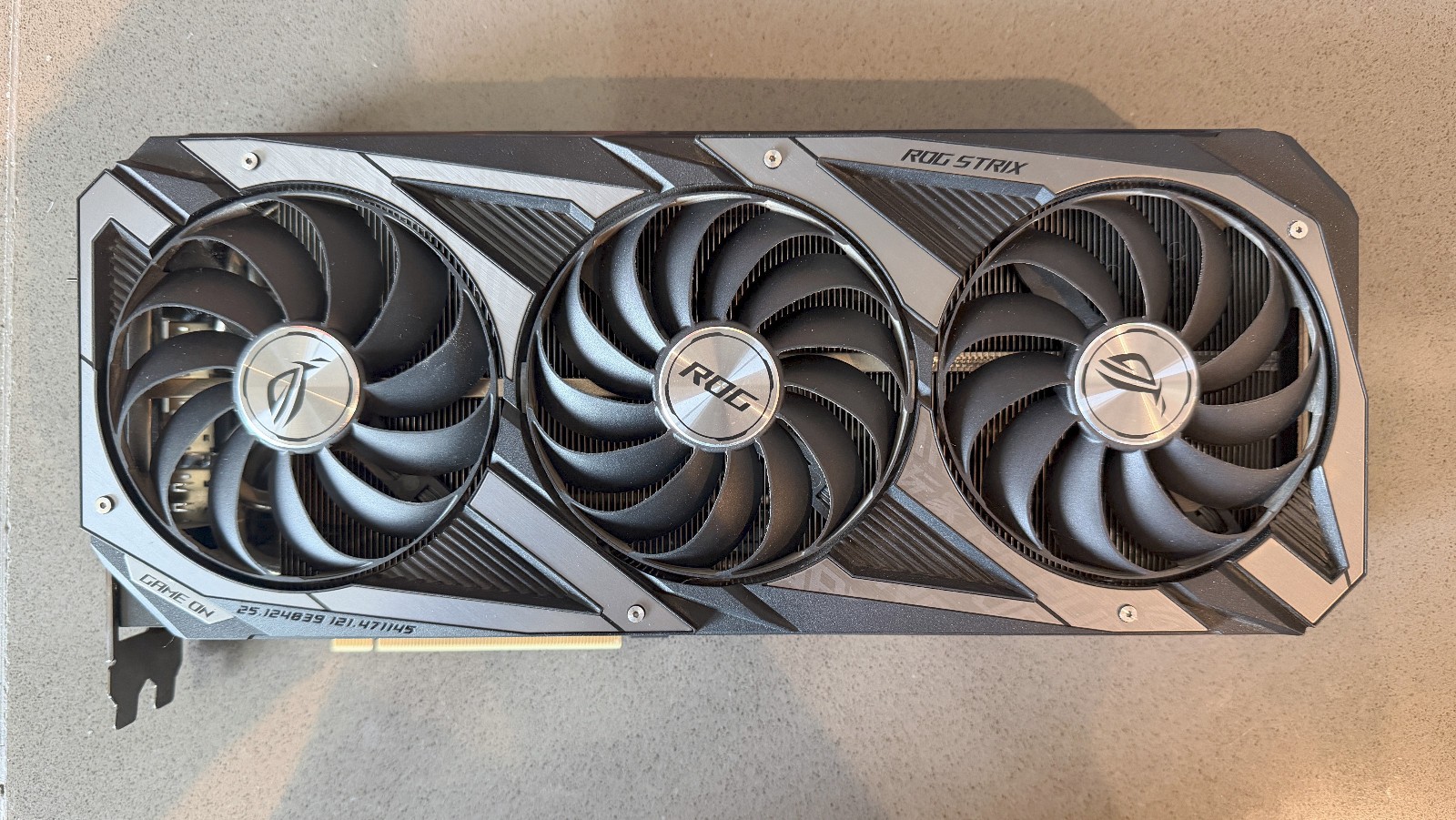 ASUS ROG Strix GeForce RTX 3080 OC 10GB GDDR6X Graphics Card — Used