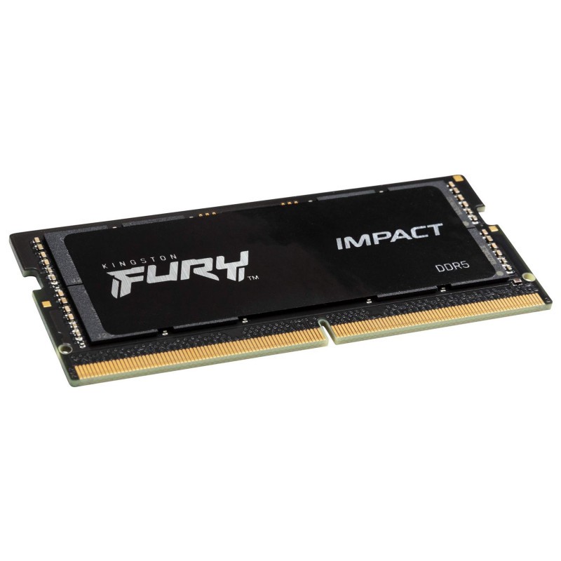 Kingston FURY 16GB 6400 MT/s DDR5 CL38 SODIMM Impact XMP 16 KF564S38IB-16