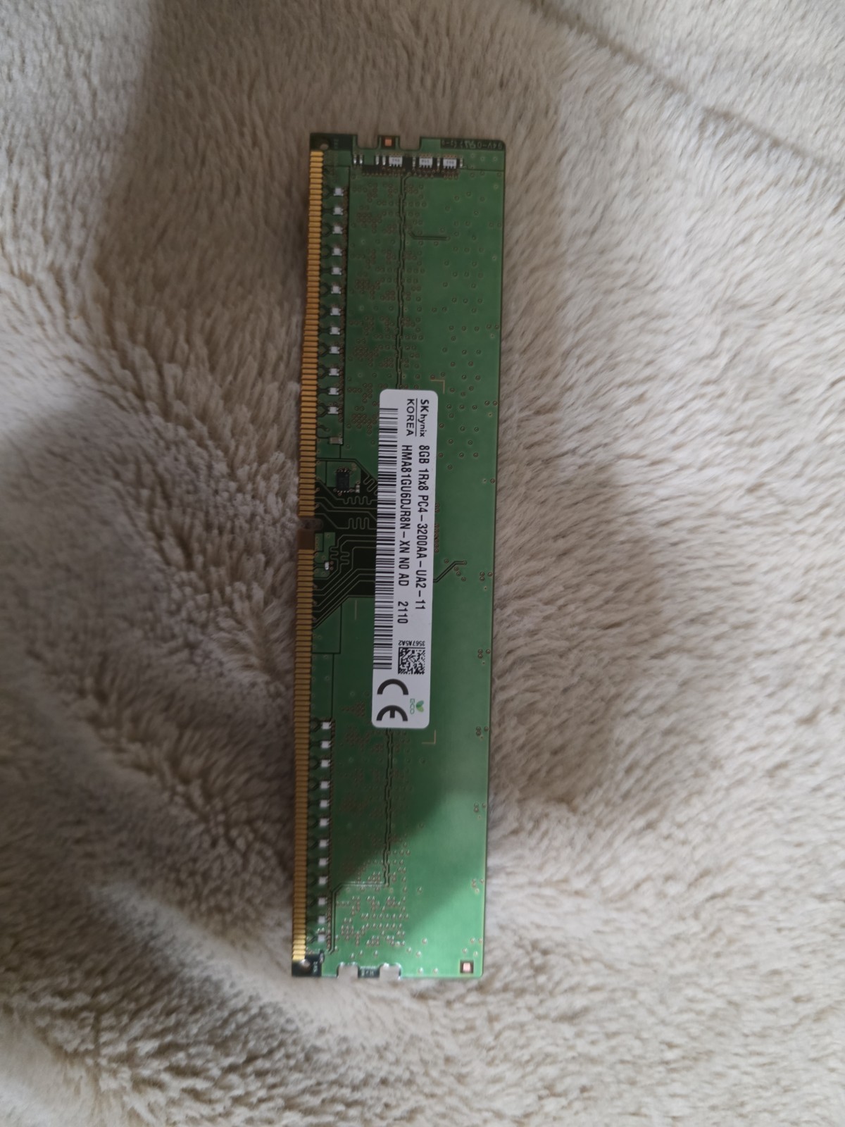 SK Hynix 2Rx8 16GB DDR4 PC4-3200AA-ua2-11 Ram