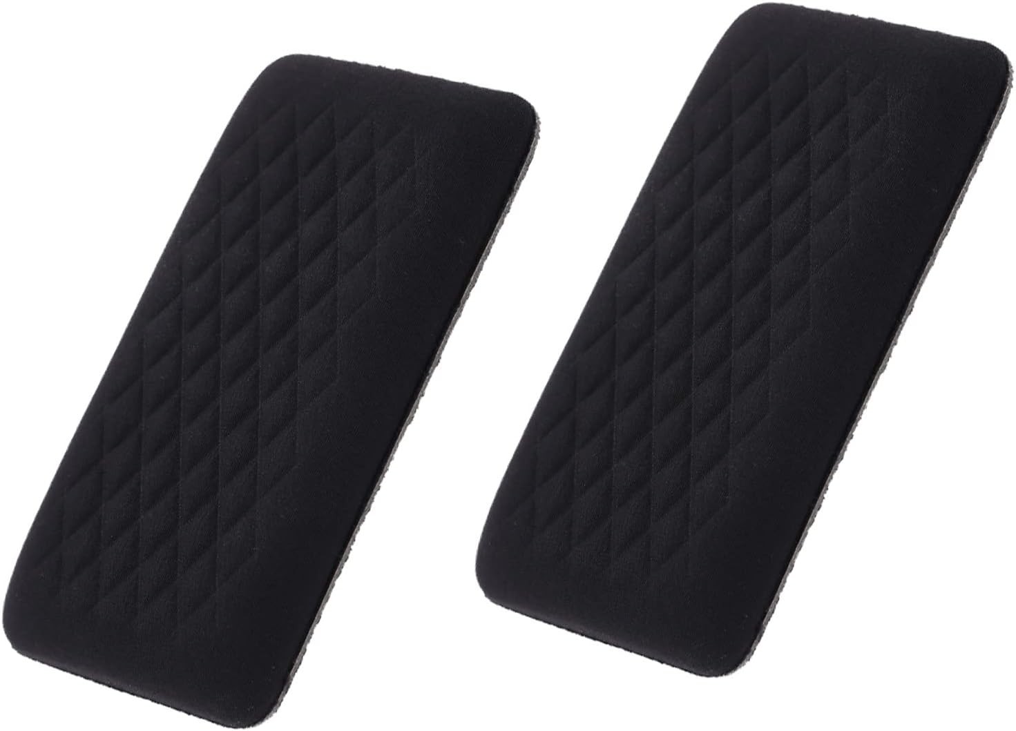 Bibabala Car Armrest Cushion, 2 Pcs Knee Leg Elbow black cloth