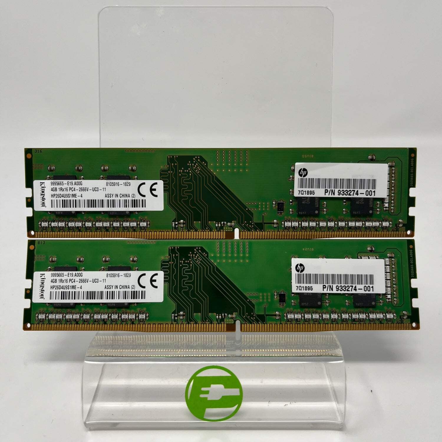 Kingston PC4-2666V 8GB (2x4GB) RAM DDR4 2666MHz