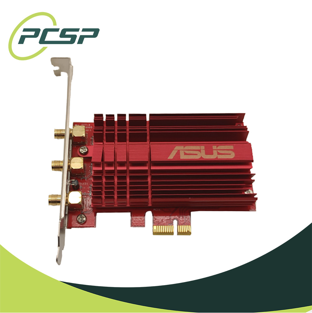 ASUS PCE-AC68 Dual Band 3×3 802.11ac PCIe High Profile WIFI Network Adapter Card