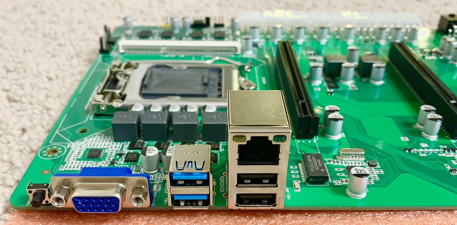 8 GPU Riser-less Crypto Mining Motherboard + CPU + RAM – ETH BTC RVN -New ✈️✈️