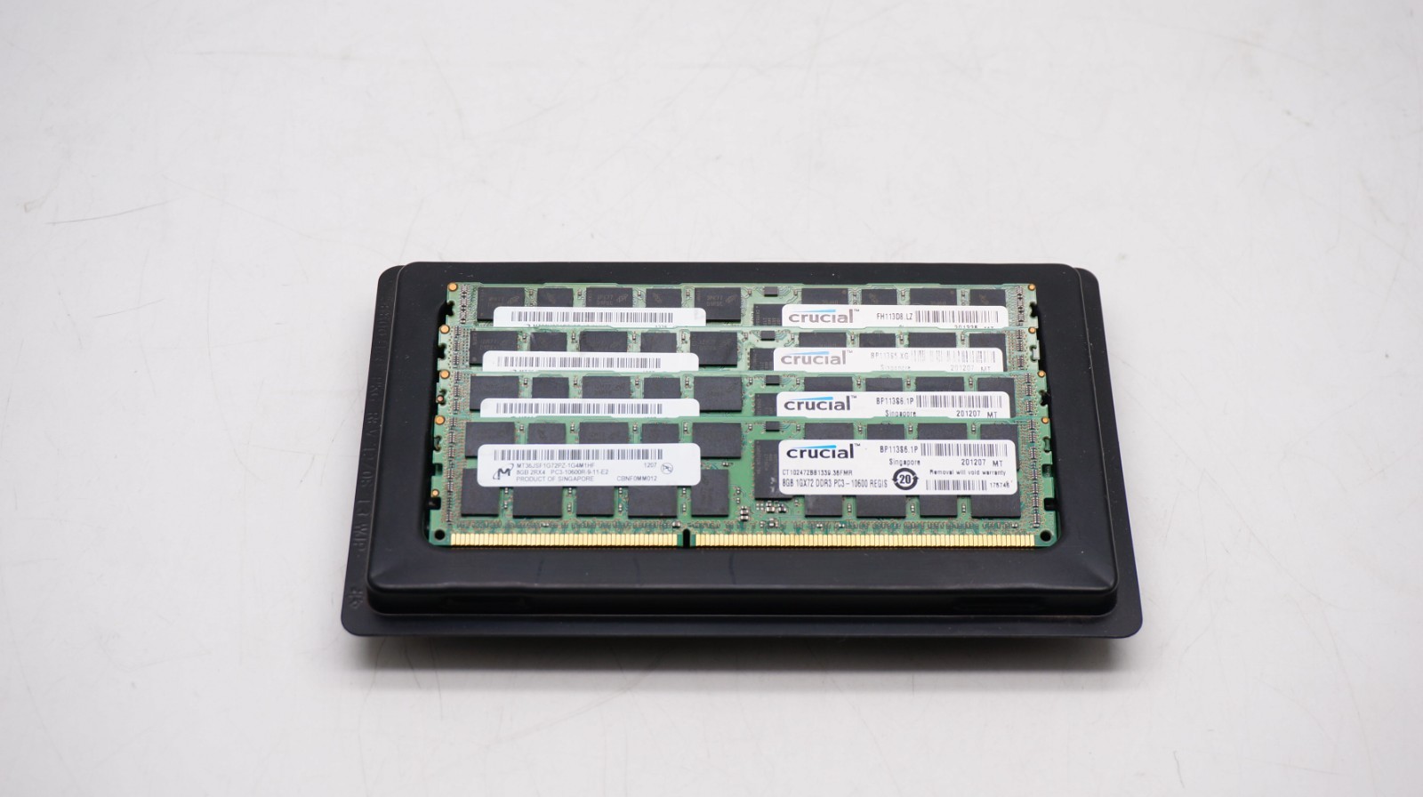 Micron 32GB 4x8GB 2Rx4 PC3-10600R DDR3-1333 Server Memory -MT36JSF1G72PZ-1G4M1HF