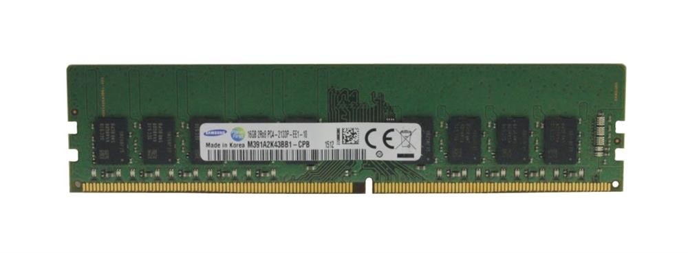 Samsung 16GB DDR4-2133P 2Rx8 ECC UDIMM Server RAM CL15 288-Pin M391A2K43BB1-CPB