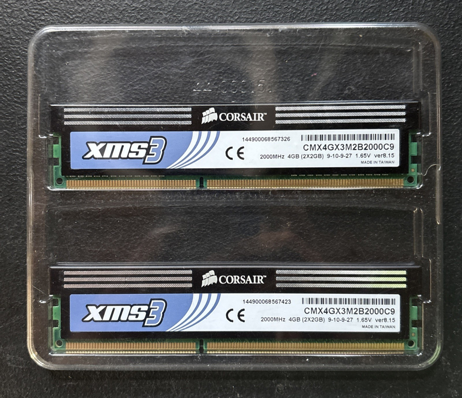 Corsair XMS3 8GB (2x4GB) PC3-12800 DDR3 Computer Memory RAM, CMX8GX3M2B1600C9