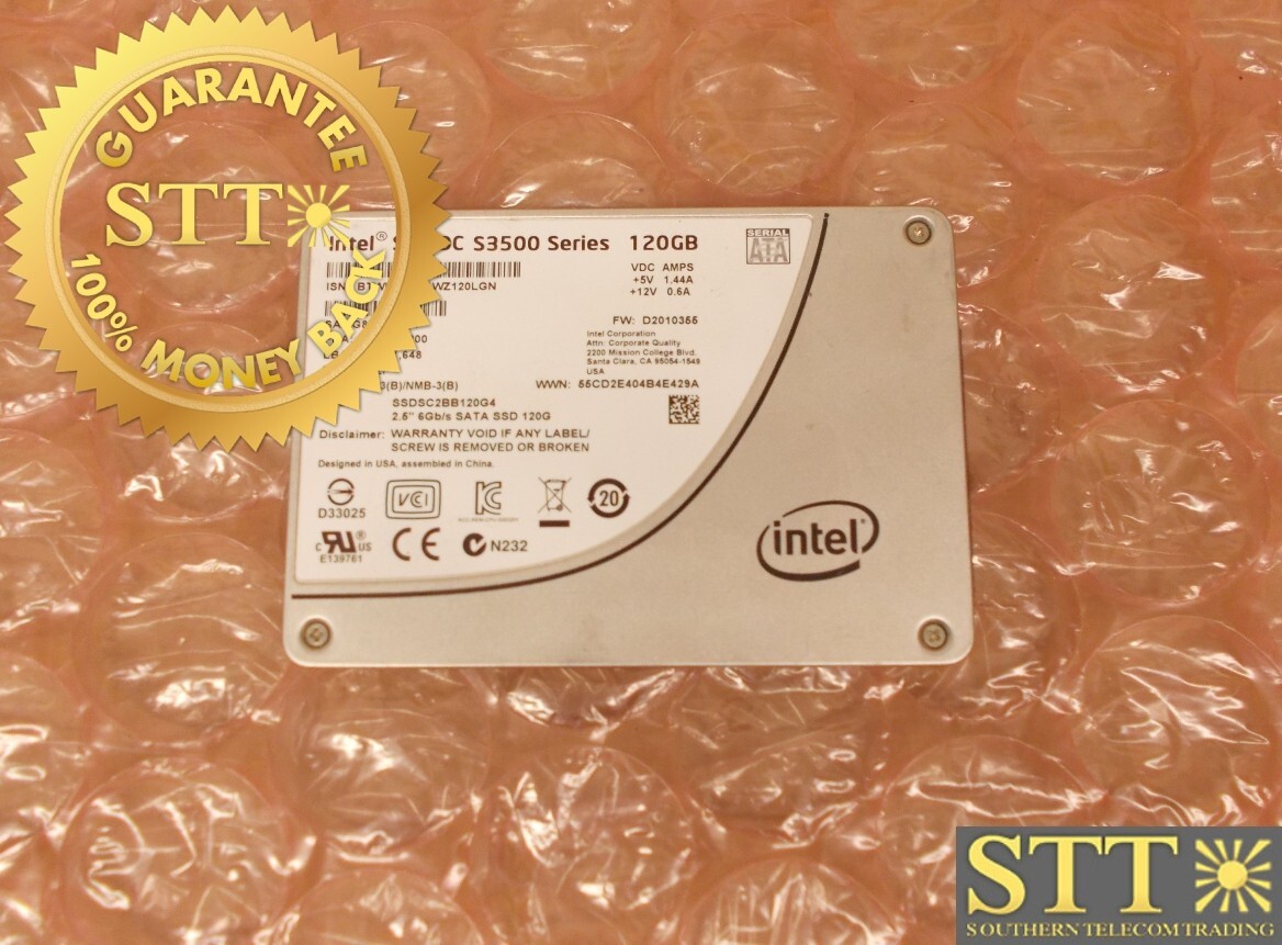 SSDSC2BB120G4 INTEL 2.5″ 6GB/S SATA SSD 120G – USED – 90 – DAY WARRANTY