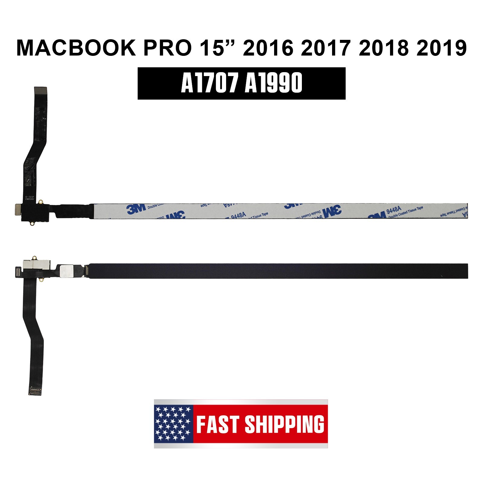 Touch Bar Flex Cable Replace For Macbook Pro 15″ A1707 2016-2017 A1990 2018-2019