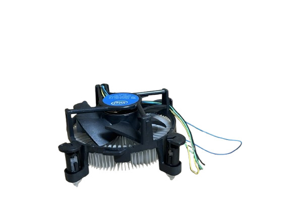 Intel E97379-003 CPU Fan with Heatsink 12V 4-Pin Black Aluminum