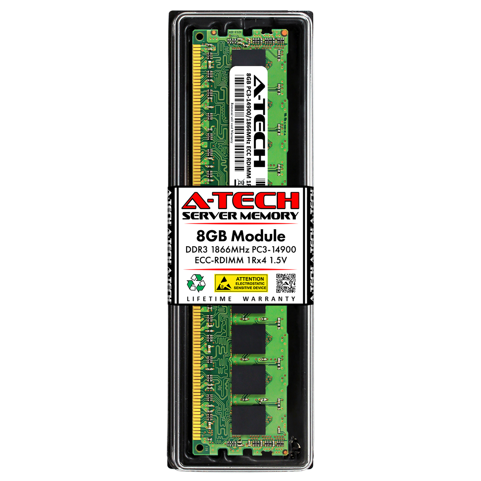8GB 1Rx4 PC3-14900R RDIMM Supermicro 1027GR-TSF 6017R-M7UF 6017TR-TQF Memory RAM