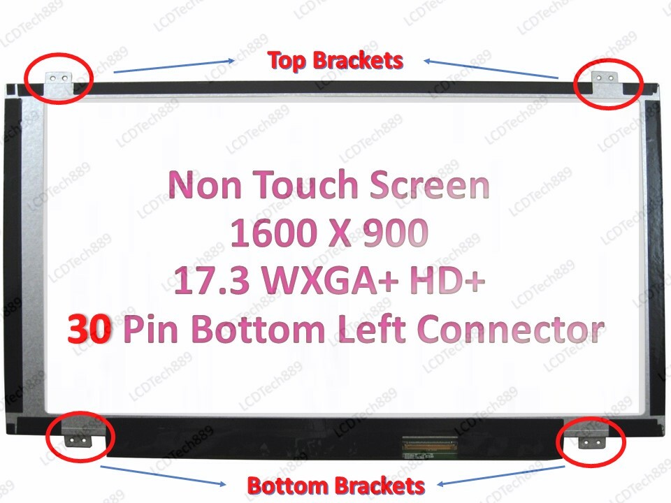17.3″ 1600×900 LED Screen for HP 851051-002 LCD LAPTOP B173RTN02.2