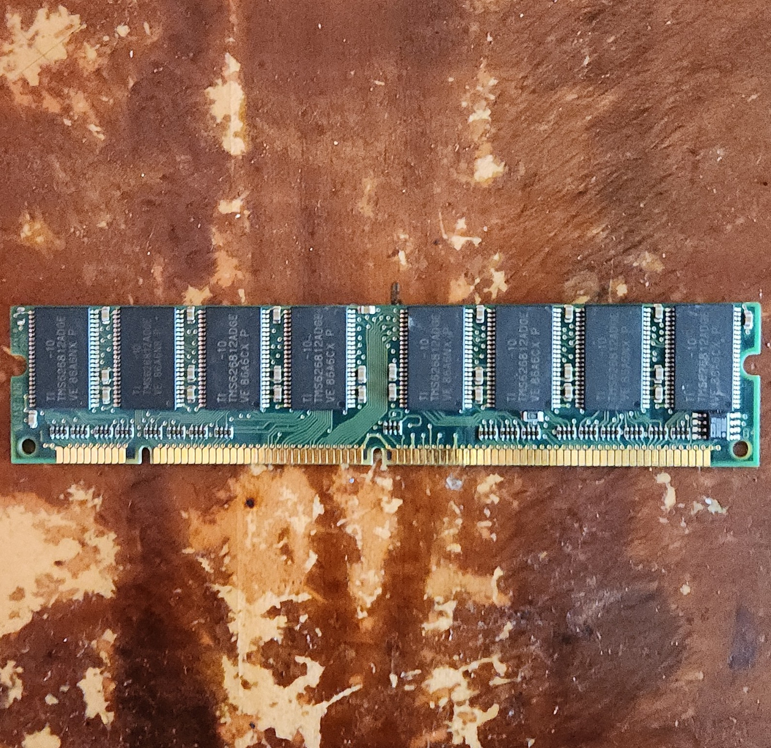 Texas Instruments 64MB EDO DRAM 168-Pin DIMM PC-66 Unbuffered TM43N64EPN-YO