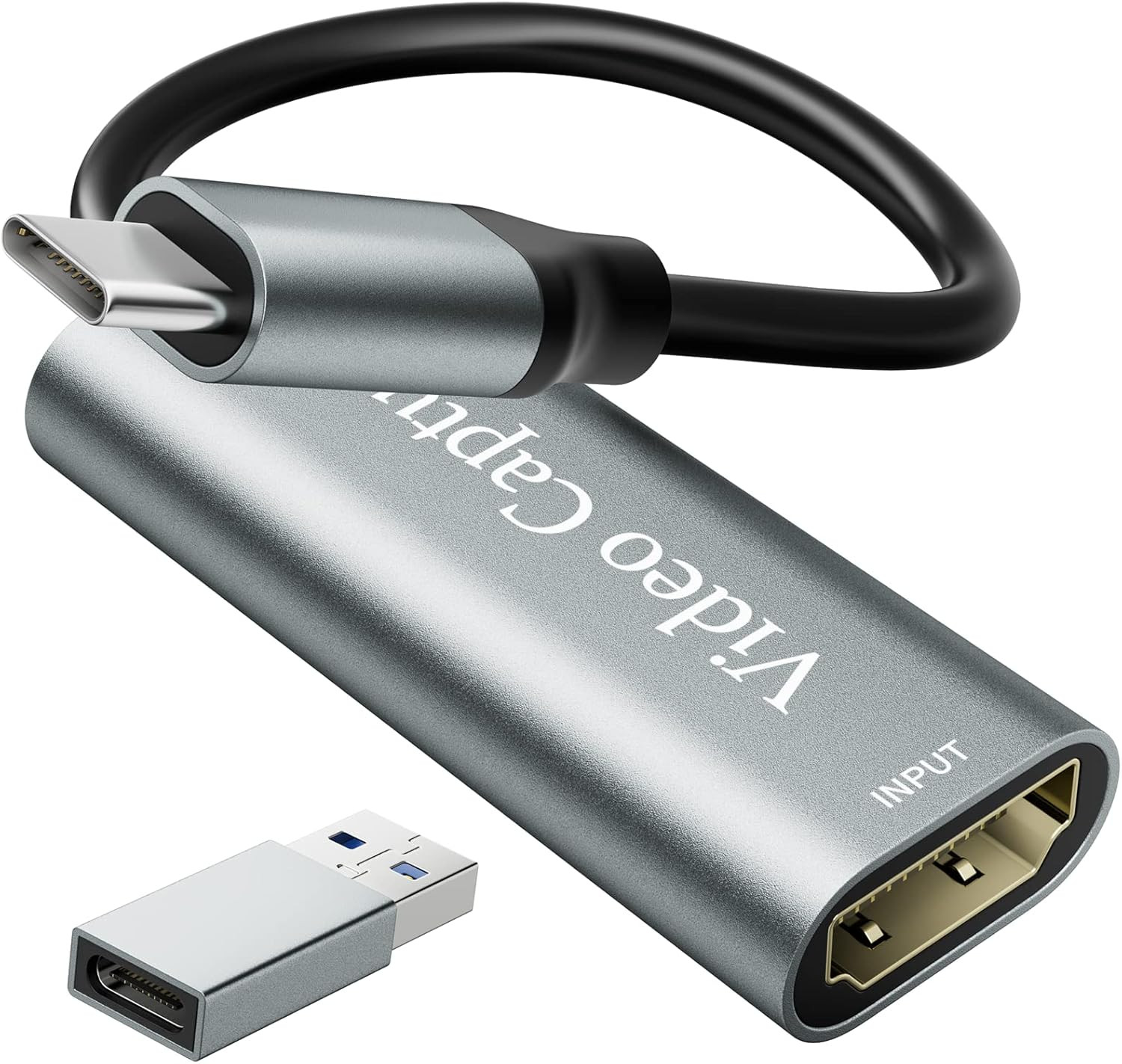 Video Capture Card, USB3.0 HDMI to USB C Capture Card, 4K 1080P 60FPS, Video …