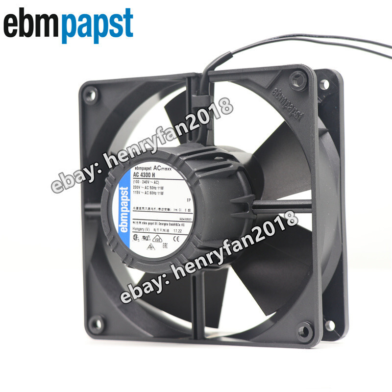 Ebmpapst AC 4300H Cooling Fan 230/115V 11W 50/60Hz 119*119*32MM AC Axial Fan