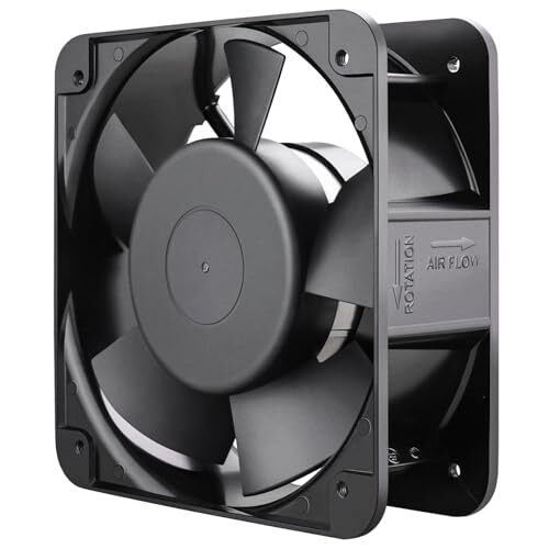 AXIAL Fan 15050 110V 120V AC 150mm x 150mm x 50mm Fan Ventilation Exhaust Pro…