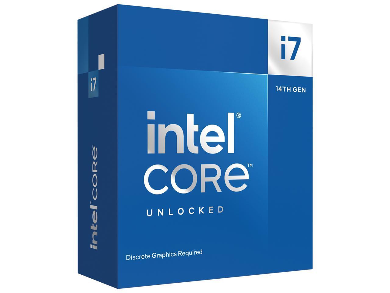 Intel Core i7-14700KF – Core i7 14th Gen 20-Core (8P+12E) LGA 1700 125W None Int