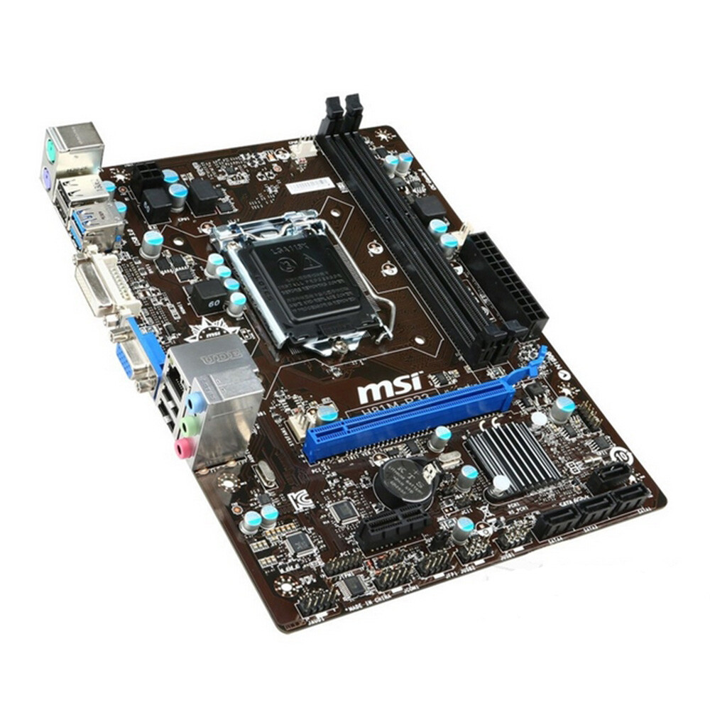 For MSI H81M-P33 Motherboard Intel H81 LGA1150 DDR3 Micro-ATX USB3.0 16GB Tested