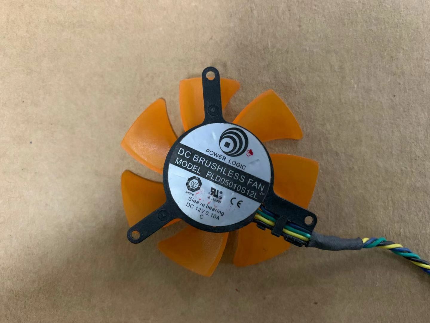 45mm NVIDIA Geforce Fan 12V 0.10A Replacement 4Pin PLD05010S12L R175 39mm