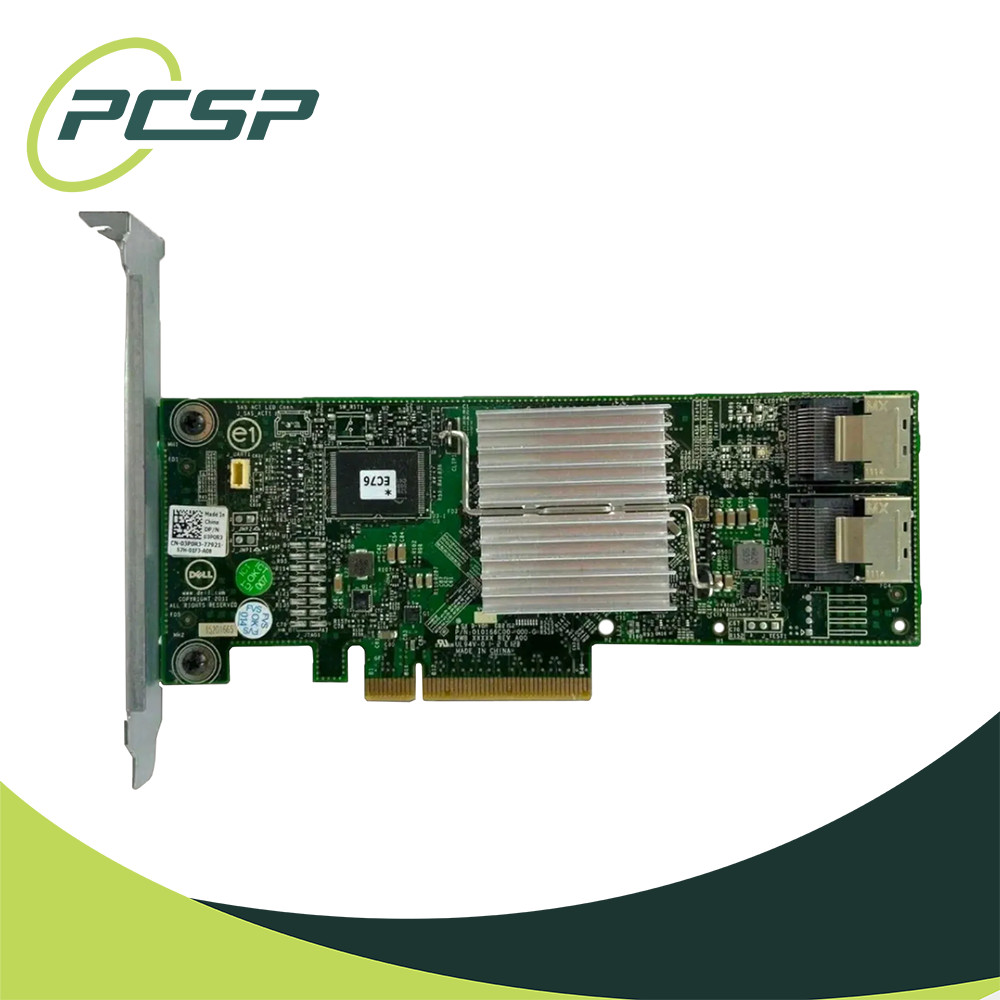 Dell PERC H310 8-Port 6GB/s High Profile SAS Raid Card w/o Cable HV52W