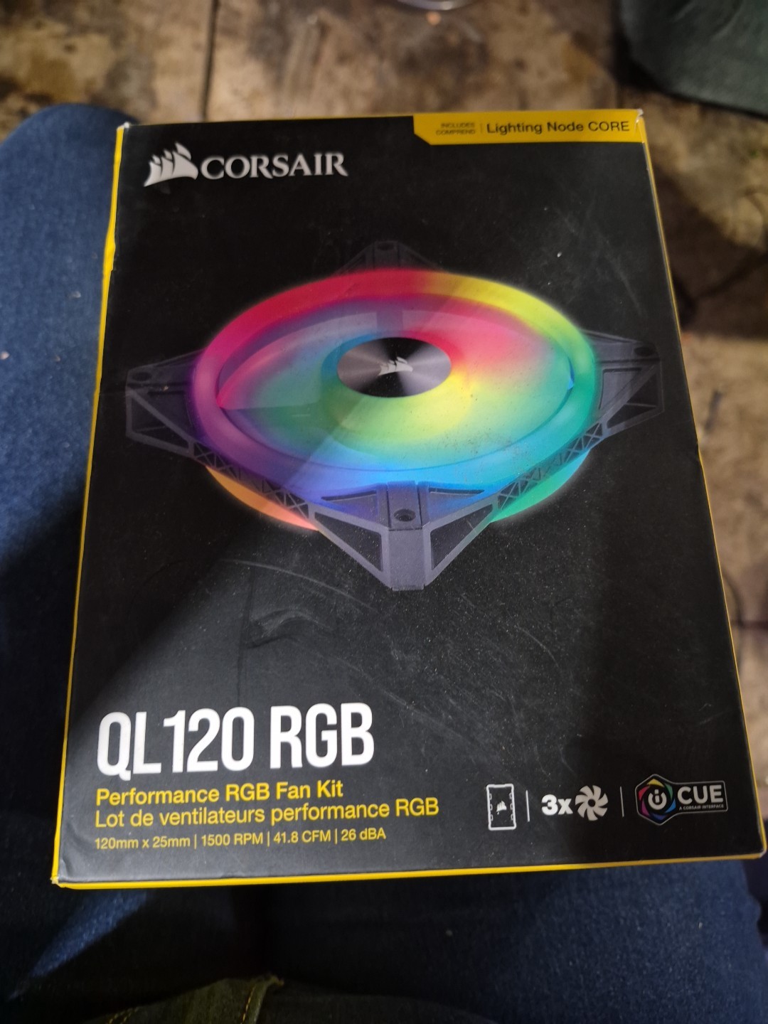 2 Corsair – iCUE QL120 RGB Performance RGB Fans