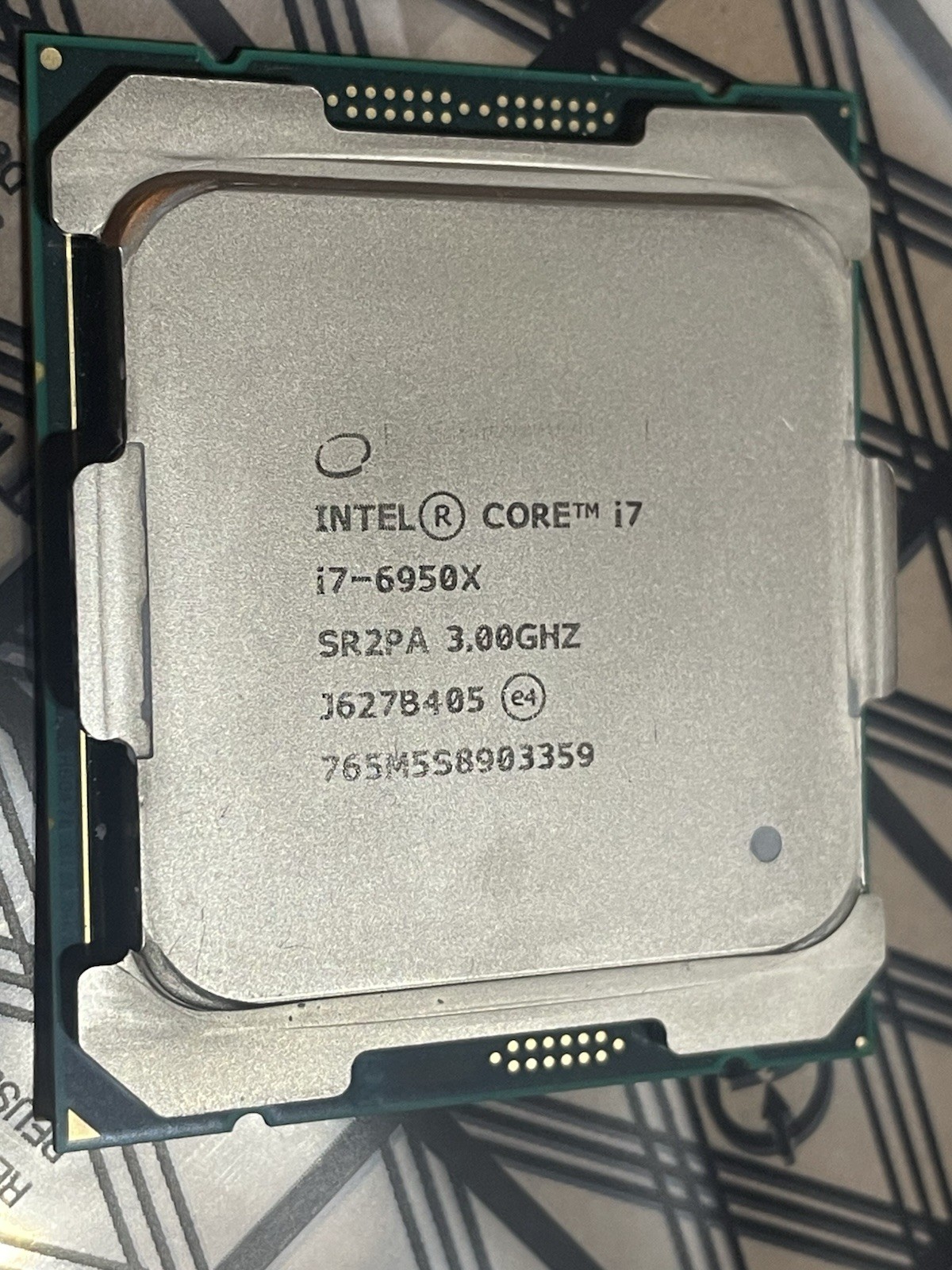 Intel Core i7-6950X CPU | 10 Cores | 20 Threads | 3.5GHz | Intel 2011-3 Socket