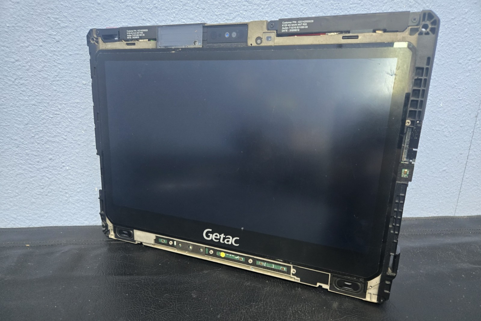 GETAC K120 RUGGED TABLET/LAPTOP i7-8650U LCD SCREEN ONLY ( INV72 BIN Z001C )