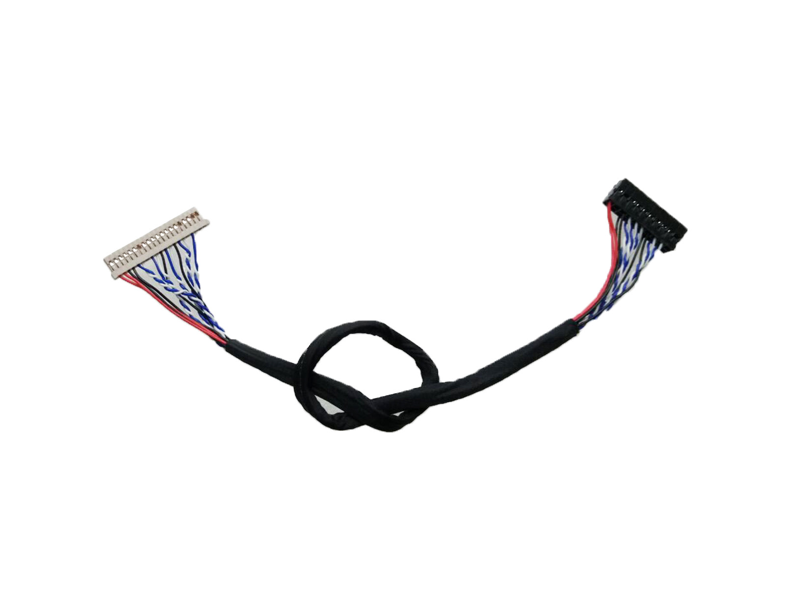 DF14 20Pin 1ch 8bit LVDS Cable for 15inch LED LCD Screen Cable Wire replacement